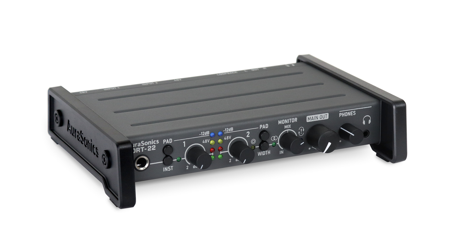 AuraSonics PORT-22 USB-аудиоинтерфейс портативный для PC,MAC,Android, iOS, ASIO,2 вх./2вых,192 кГц,