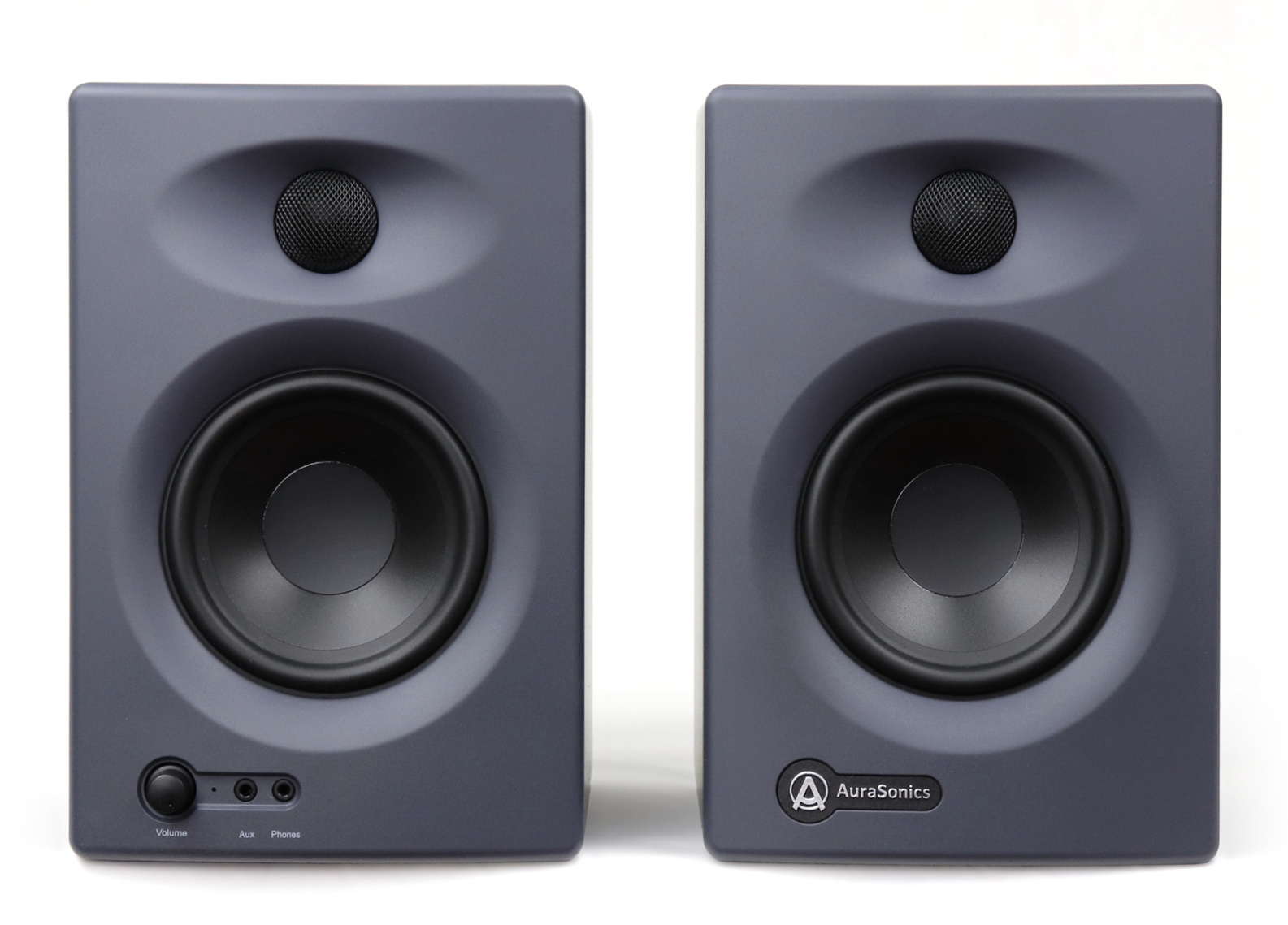 AuraSonics KN4.5BT активные мультимедиа-мониторы(пара)НЧ4,5"+ВЧ1" 2x30Вт 70-20000Гц 100дБ(пик)