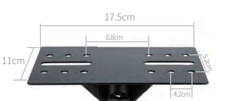 AuraSonics LSB1 адаптер для установки на стойку Ø35мм, сталь