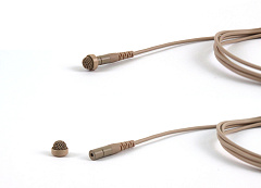 AuraSonics ARTLINE LV76-OM-T петличный круговой микрофон, разъем MicroDot, цвет телесный 