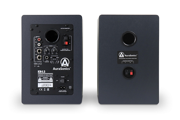 AuraSonics KN4.5 активные мультимедиа-мониторы (пара) НЧ4,5"+ВЧ1" 2x30Вт 70-20000Гц 100дБ(пик)