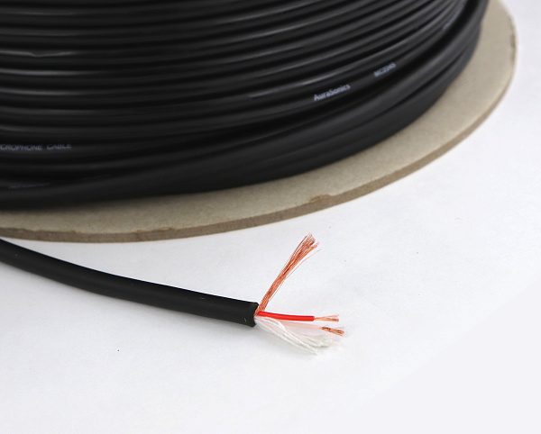 AuraSonics MC224S микрофонный кабель Ø6мм,24AWG, 0.23мм², витой экран, бухта 100м