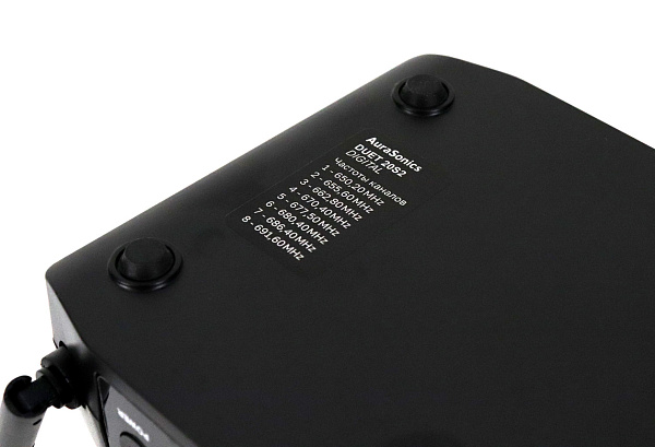 AuraSonics DUET 20S2 DIGITAL двойная цифровая радиосистема с ручными передатчиками, 8 каналов, pi/4-