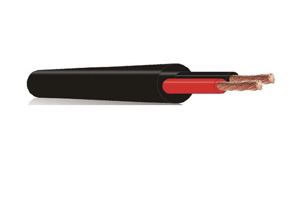 AuraSonics SC208 акустический кабель 2x0,83мм², 18 AWG, Ø6мм, бескислородная медь (OFC), черный