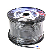 AuraSonics SC215-FRNC акустический кабель 2x1,5мм², Ø7.2мм, OFC, безгалогенный негорючий, черный