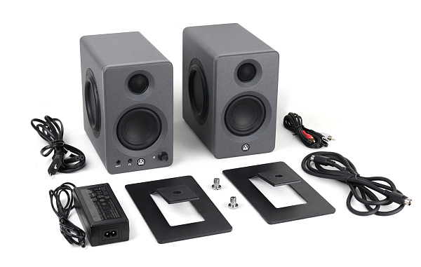 AuraSonics DESK 3 USB активные контрольные мониторы (пара) НЧ 3", ВЧ 1" шёлк, НЧ 2х30 Вт, ВЧ 2х10Вт,