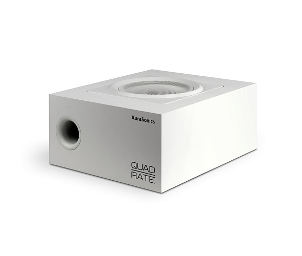 AuraSonics QUADRATE SUB-WH компактный настенный сабвуфер 6,5", 70/100B-80/40/20/10 Вт, 80Вт/8Ом