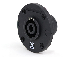 AuraSonics SC4FR панельный разъем 4-контактный спикон female, круглый фланец