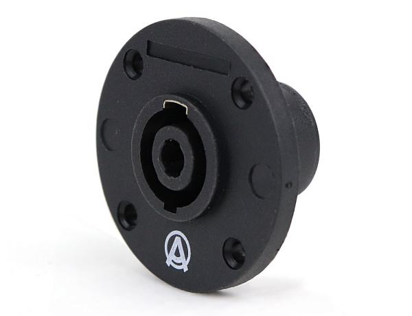 AuraSonics SC4FR панельный разъем 4-контактный спикон female, круглый фланец
