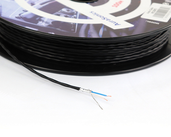 AuraSonics MC225FD микрофонный кабель инсталляционный Ø3.2мм,25AWG,0.18мм²,экран фольга,бухта 100м