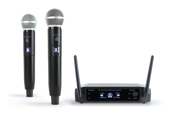 AuraSonics DUET  20S2 двойная радиосистема с ручными передатчиками, фиксированные частоты C-668,3МГц