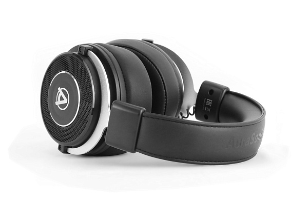 AuraSonics STUDIO D500HR наушники проводные, закрытые, драйверы 50 мм, 20-40 000 Гц, метал.оголовье