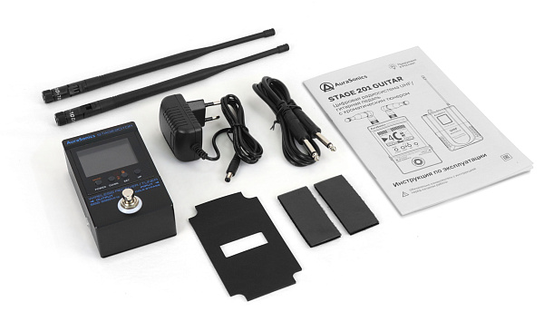 AuraSonics STAGE 201DR GUITAR приёмник радиосистемы-гитарная педаль, одноканальный, цифровой