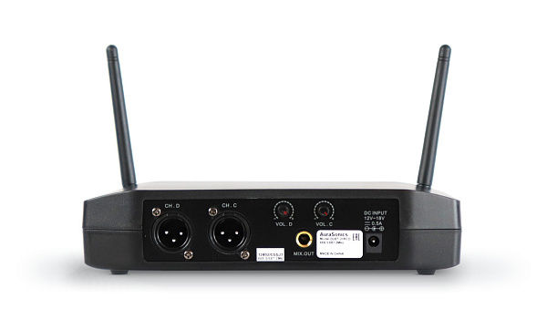 AuraSonics DUET  20S2 двойная радиосистема с ручными передатчиками, фиксированные частоты C-668,3МГц