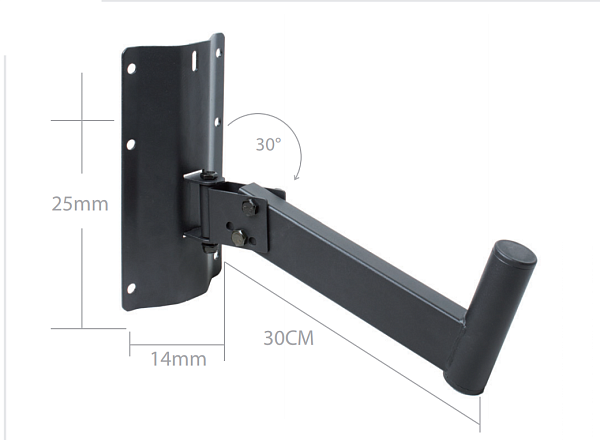 AuraSonics WLB1 настенный кронштейн для акустической системы с изменяемым углом наклона