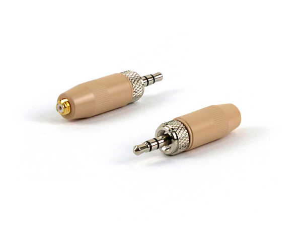 AuraSonics MDJ35L переходник с разъема MicroDot на mini-Jack 3,5 мм c фиксатором, cовместим с SENNHE