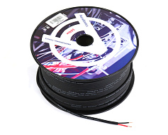 AuraSonics SC208 акустический кабель 2x0,83мм², 18 AWG, Ø6мм, бескислородная медь (OFC), черный