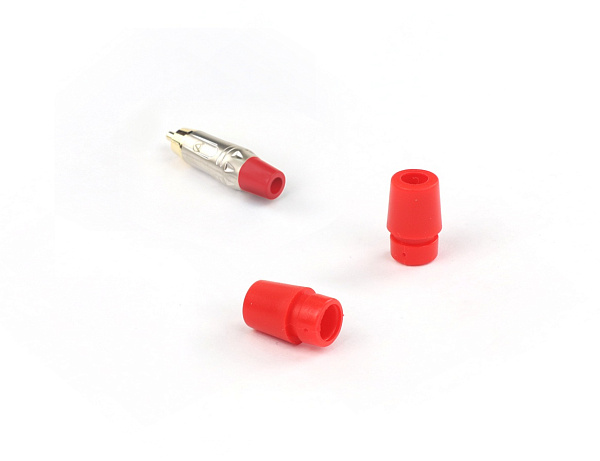 AuraSonics BRR красный колпачок для маркировки коннекторов RCA моделей RC, RC-B, пластик