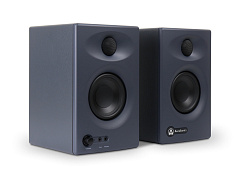 AuraSonics KN3.5BT активные мультимедиа-мониторы(пара) НЧ3,5"+ВЧ1"2x30Вт 80-20000Гц 100дБ(пик), Blue