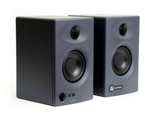 AuraSonics KN3 активные мультимедиа-мониторы (пара) НЧ3,5"+ВЧ1" 2x30Вт 80-20000Гц 100дБ(пик)