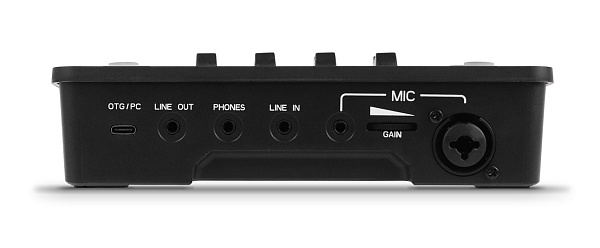 AuraSonics MIXION USB-аудиоинтерфейс, микшер, для геймеров и стримеров, 4 фейдера, кнопки MUTE, эффе