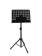 AuraSonics MSS1-1 профессиональный оркестровый пюпитр, без держателей 48x35см, высота 0.8-1.5 м