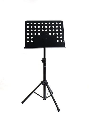 AuraSonics MSS1-1 профессиональный оркестровый пюпитр, без держателей 48x35см, высота 0.8-1.5 м