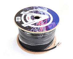 AuraSonics SC225C акустический кабель 2x2,5мм²,13 AWG, Ø9мм, хлопковый корд, (OFC), бухта 100м